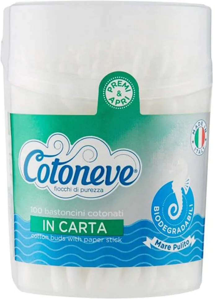 Cotton buds "Cotoneve" 100 pcs
