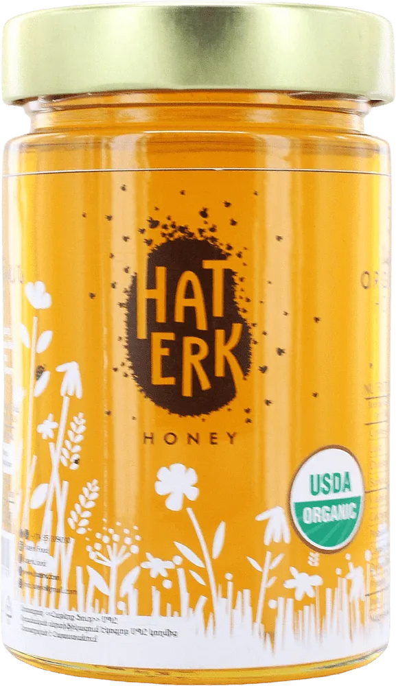 Organic honey "Haterk Organic 5" 450g