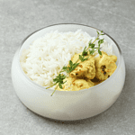 Rice and chicken breast with curry sauce "Tnakan" 500g