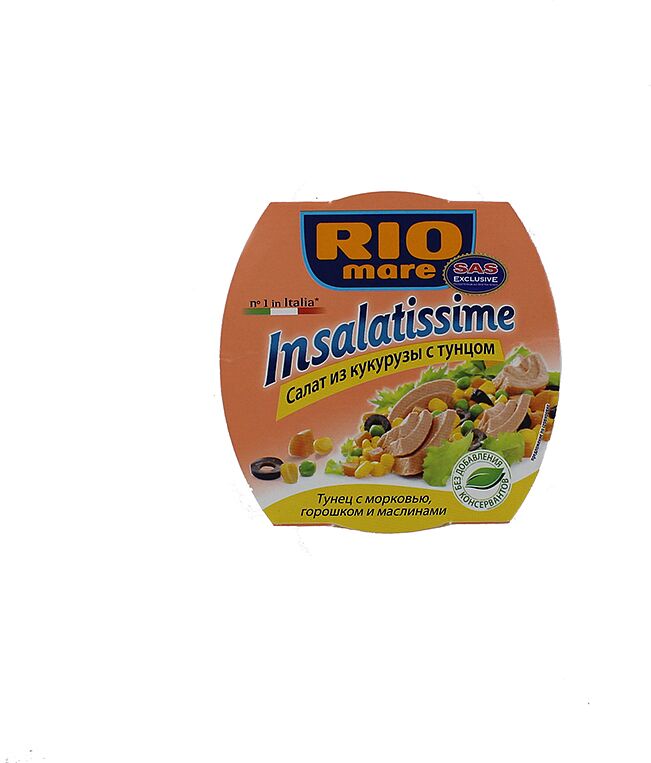Салат из кукурузы с тунцом "Rio mare Insalatissime" 160г