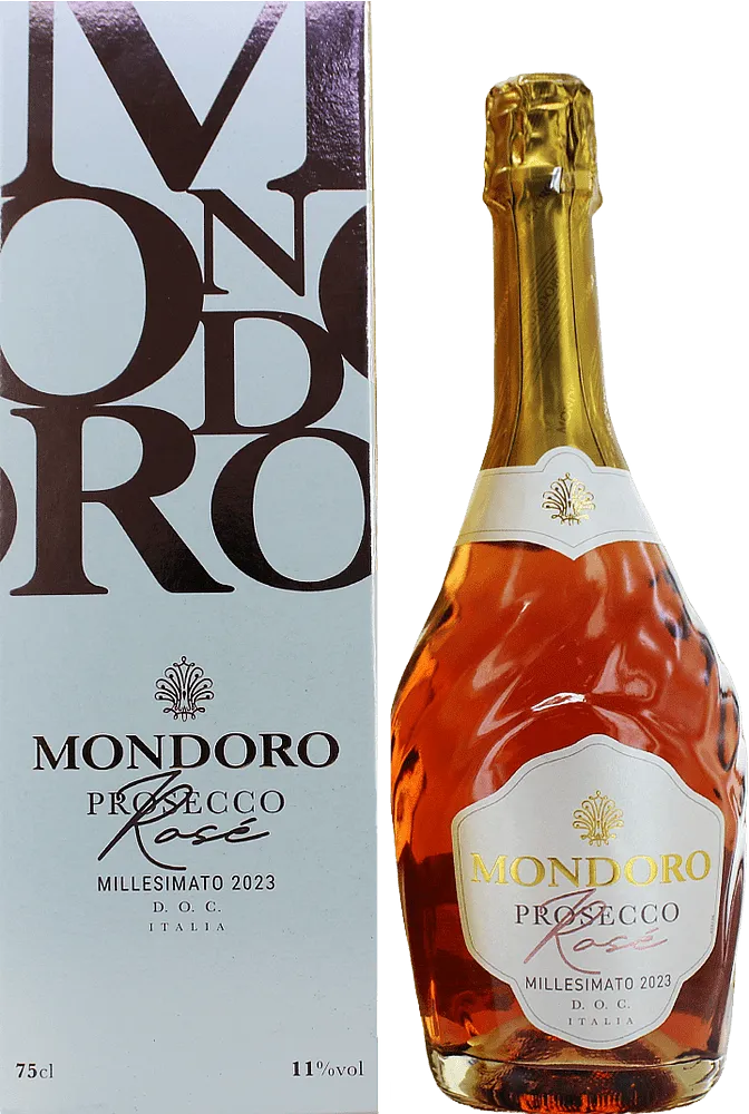 Sparkling wine "Mondoro Prosecco Rose" 0.75l
