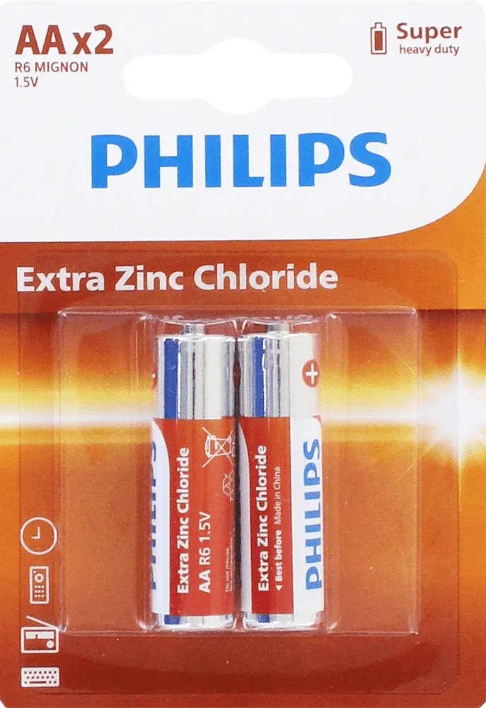 Battery "Philips AA" 2 pcs
