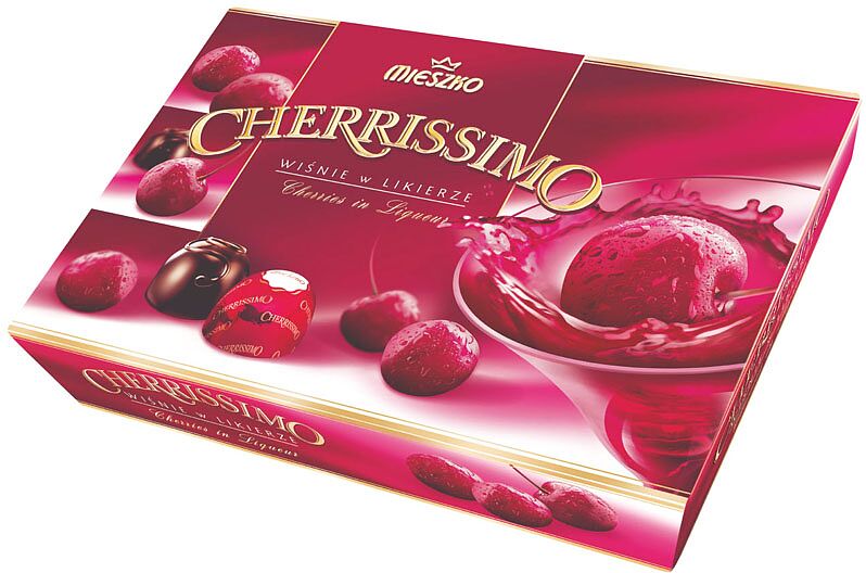 Набор шоколадных конфет "Mieszko Cherrissimo" 310г