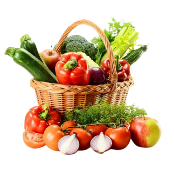 Fresh vegetables and Fruits