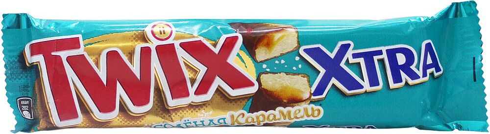 Շոկոլադե բատոն «Twix Extra» 82գ
