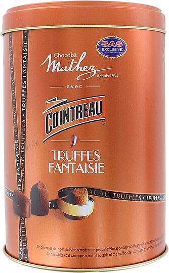 Շոկոլադե կոնֆետների հավաքածու «Mathez Truffels Cointreau» 500գ

