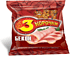 Crackers "3 Korochki" 40g Bacon