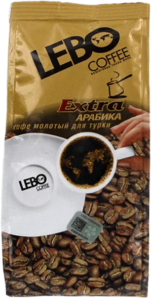 Ground coffee "Lebo Extra Arabica" 75g