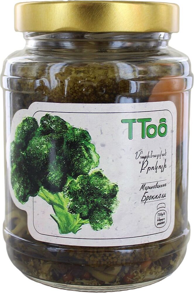 Marinated broccoli "Ttoo" 750g