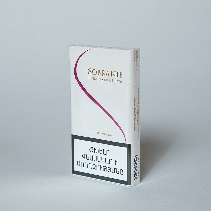 Cigarettes "Sobranie London Super Slims White"