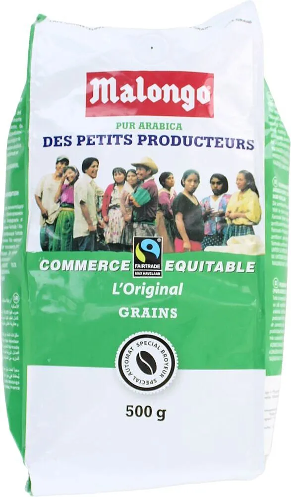 Coffee beans "Malongo" 500g
