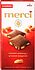 Dark chocolate bar with almonds "Merci" 100g