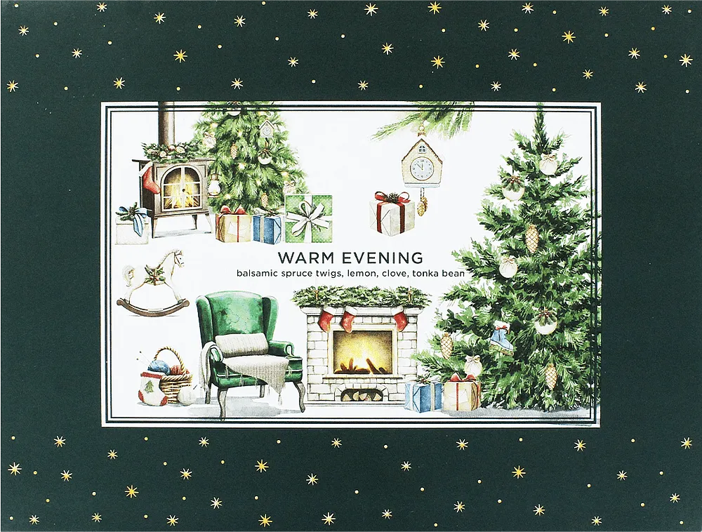 Air freshener & aromatic candle "Bartek Warm Evening" 2 pcs
