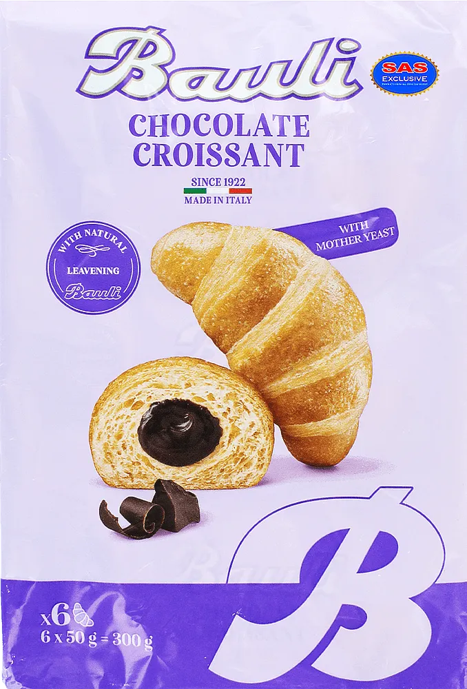 Croissant with chocolate filling "Bauli Chocolate" 300g