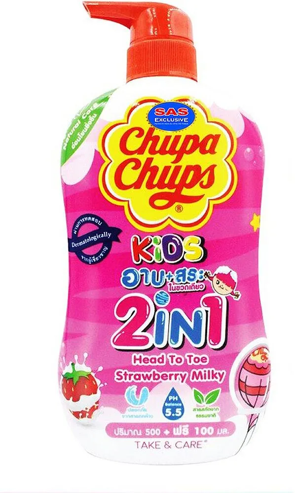 Shampoo-shower gel "Chupa Chups" 600ml
