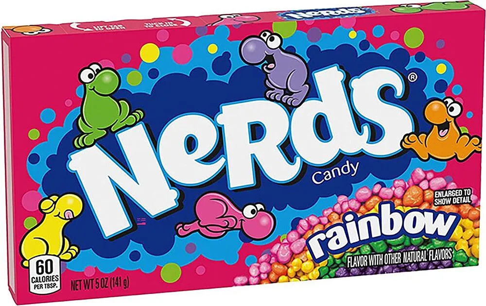 Սառնաշաքար «Nerds» 141գ Ծիածան
