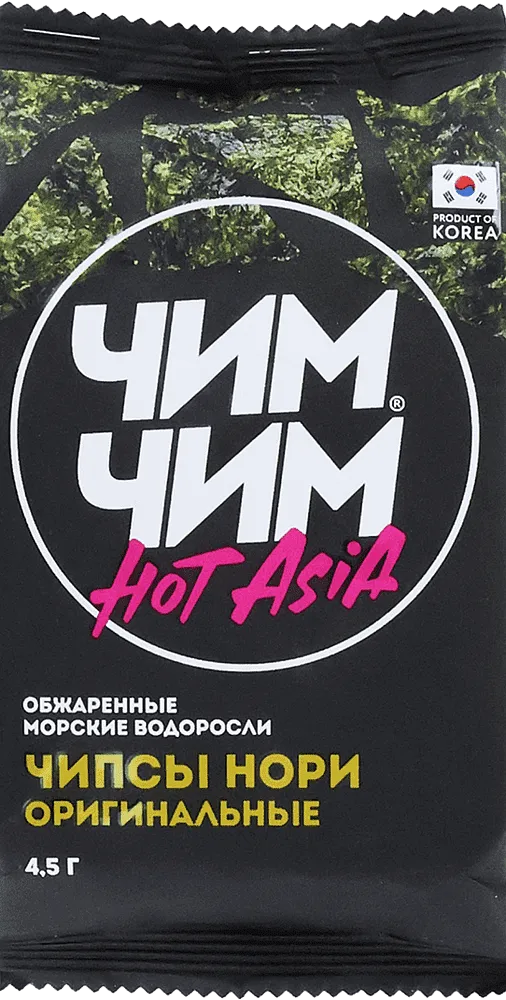 Չիպս նորի օրիգինալ «Чим Чим Hot Asia» 4.5գ
