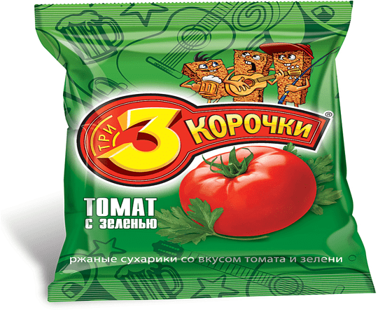 Tomato & greens crackers 