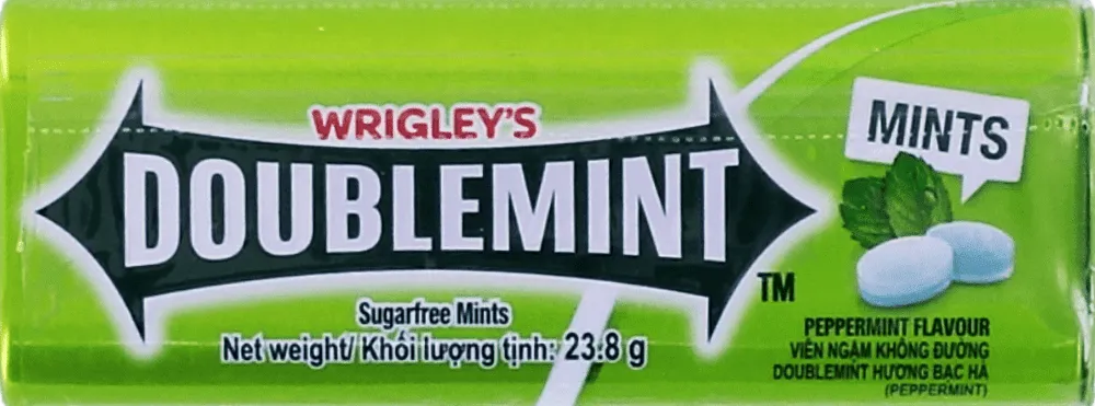 Breath freshening peppermint flavor candy "Wrigley's" 23.8g