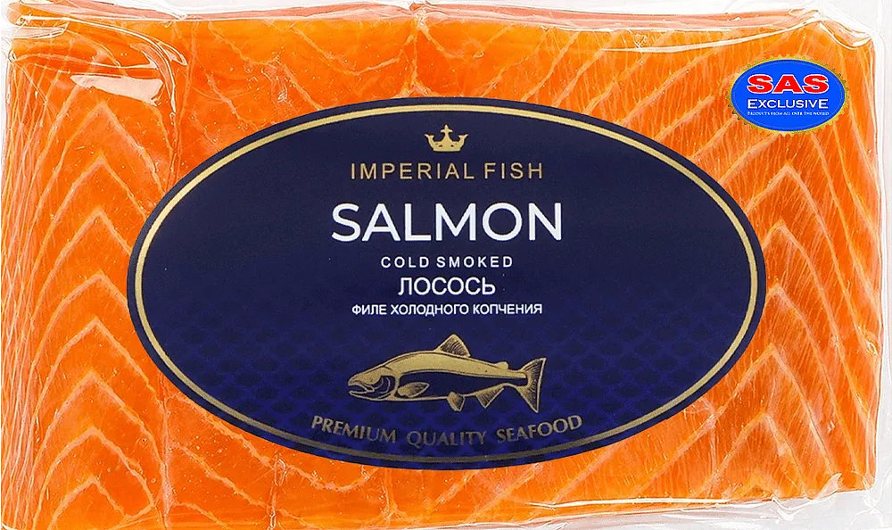 Salmon smoked fillet "Imperial Fish"