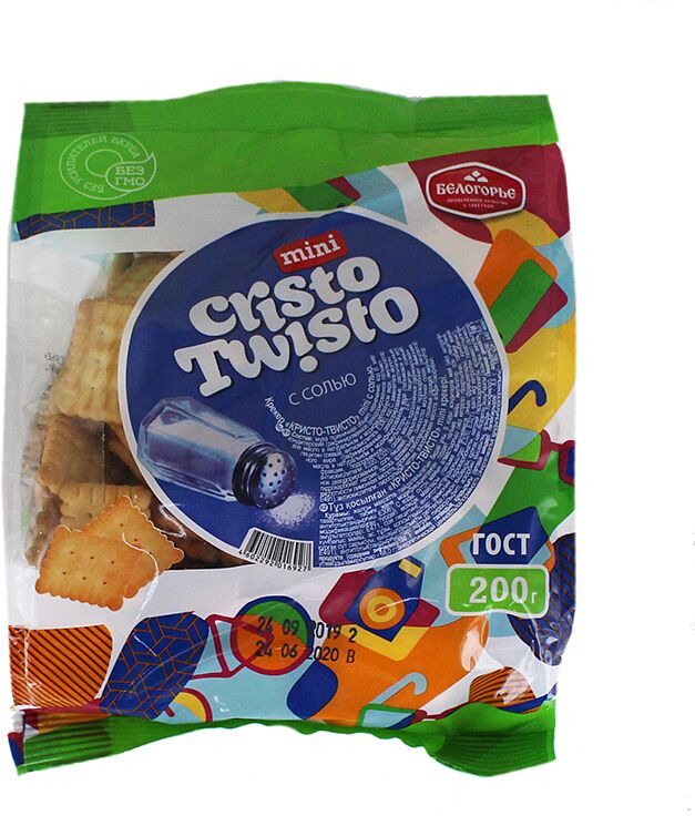 Cracker «CRISTO-TWISTO» 200g