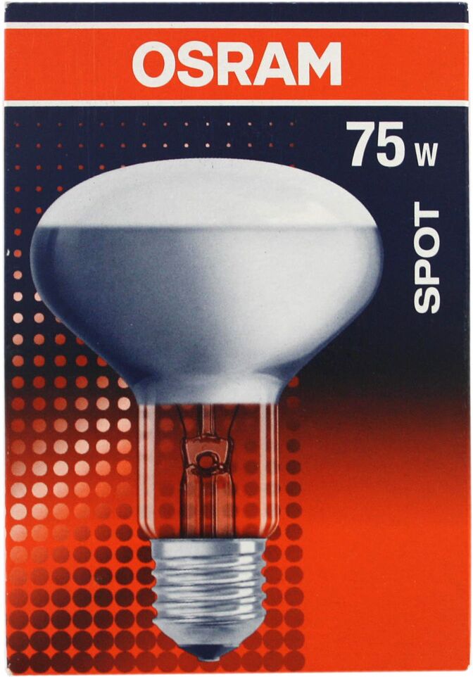 Light bulb reflector "Osram 75W" 
