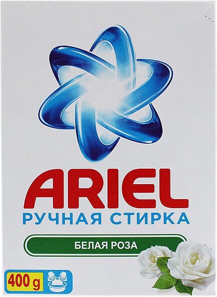 Стиральный порошок "Ariel White Roses" 400г Белый