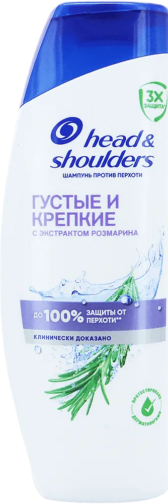 Шампунь "Head & Shoulders Густые и Крепкие" 360мл 