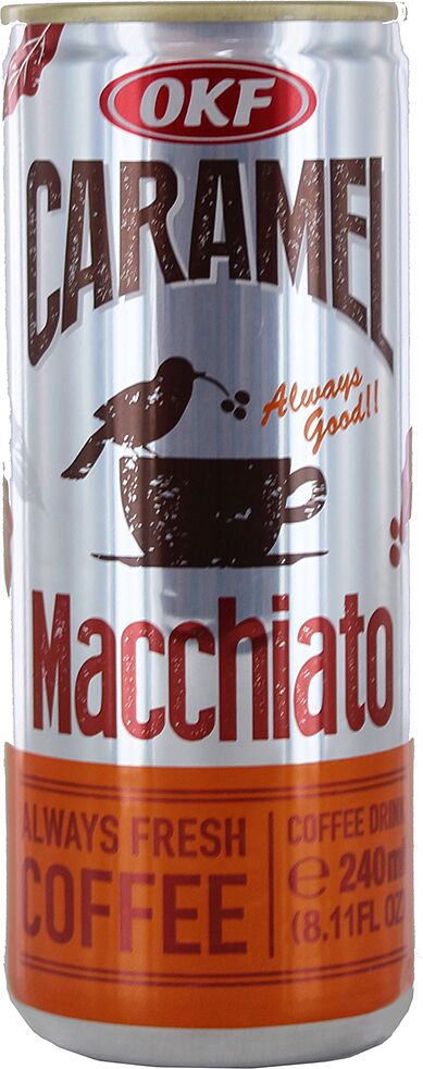 Ice coffee "OKF Caramel Macchiato" 238ml