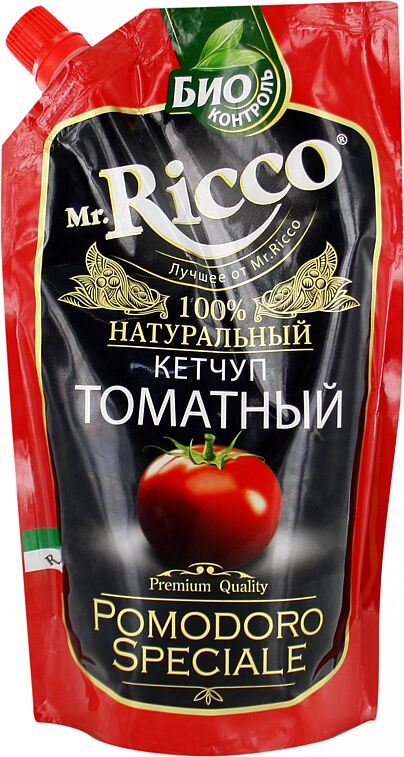 Tomato ketchup "Mr. Ricco" 350g 