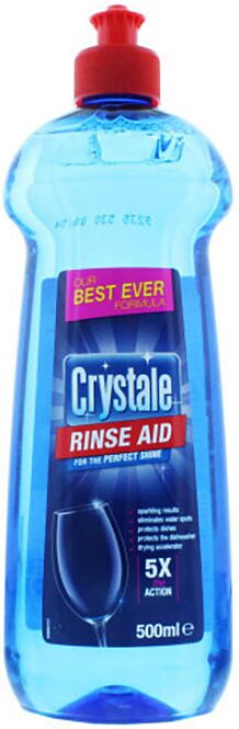 Սպասք լվացող մեքենայի հեղուկ «Crystale Rinse Aid» 500մլ 	
