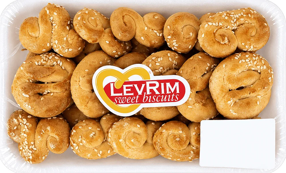 Թխվածքաբլիթ քունջութով «Levrim»  300գ