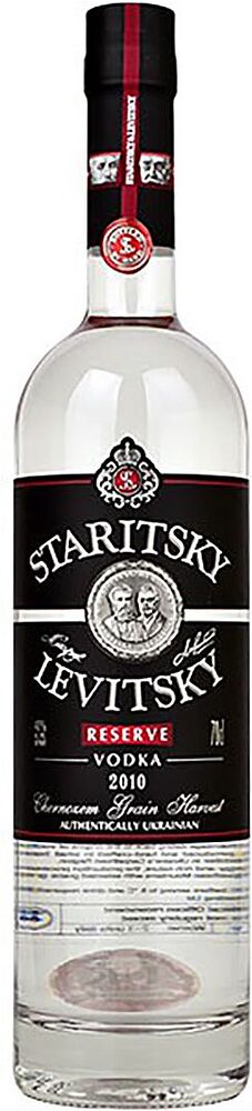 Vodka "Staritsky Levitsky" 0.7l