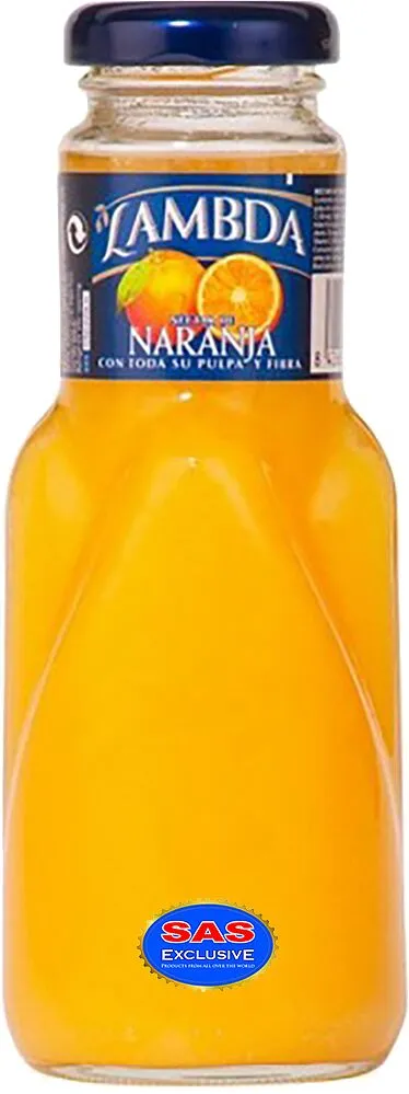 Orange nectar "Lambda" 250ml 
