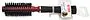 Hairbrush "Titania Professional Haircare Art.-Nr.    1781" round, small