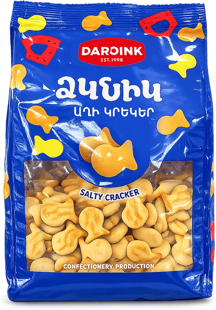Salted crackers "Daroink Fish" 250g 