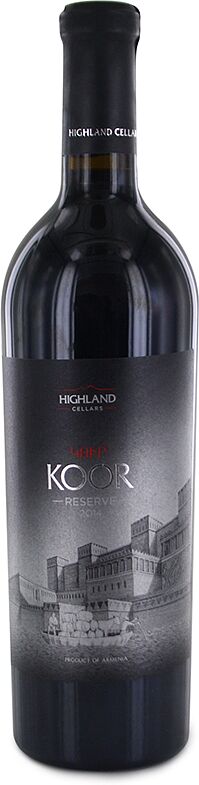 Red wine "Koor" 0.75l