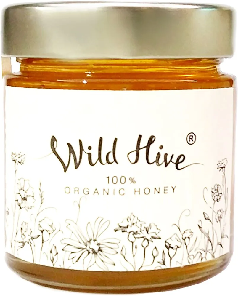 Organic honey "Wild Hive Organic" 270g