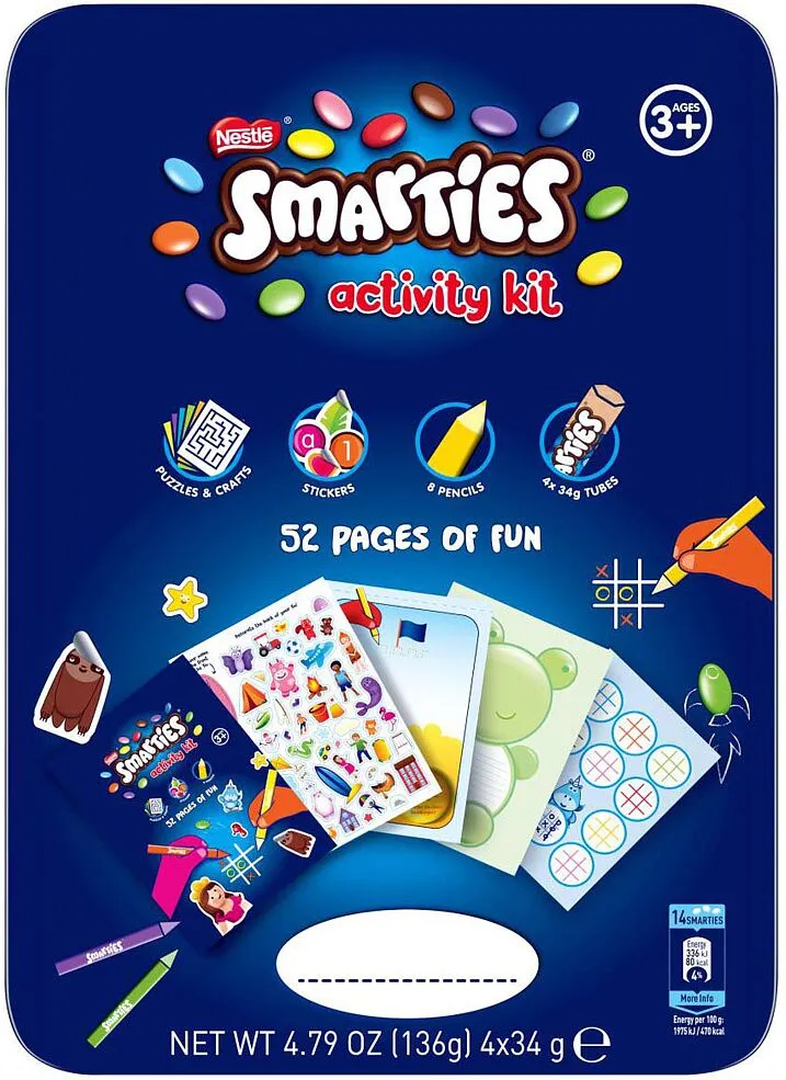Candies collection "Nestle Smarties" 136g
