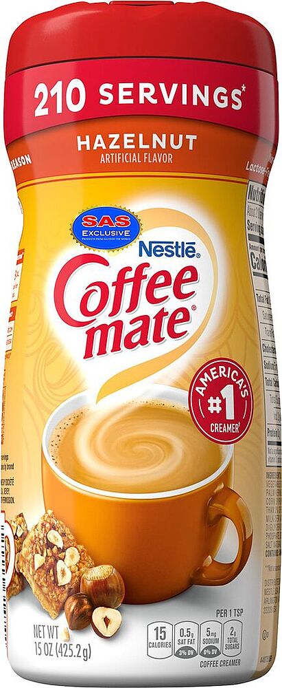 Coffee cream "Nestle Coffee-mate Hazelnut" 425.2g