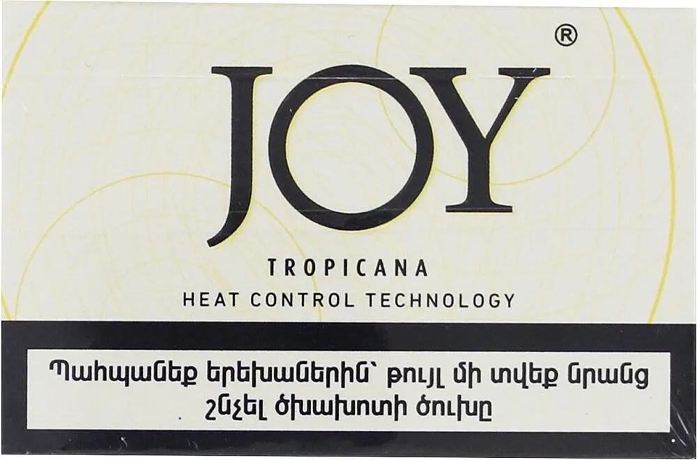 Տաքացվող ծխախոտի գլանակներ «JOY Tropicana»
