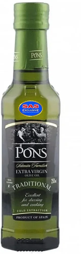 Olive oil "Pons Traditional Extra Virgin" 250ml