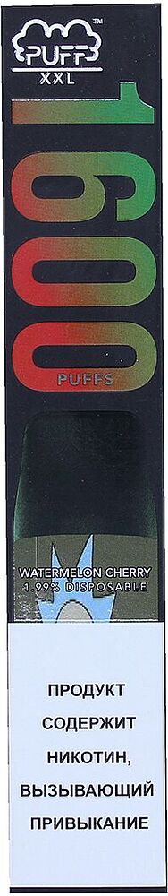 Electric pods "Puff  XXL" 1600 puffs, Watermelon & Cherry