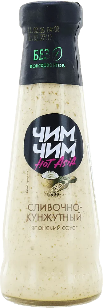 Cream-sesame sauce "Chim Chim Hot Asia" 180g
