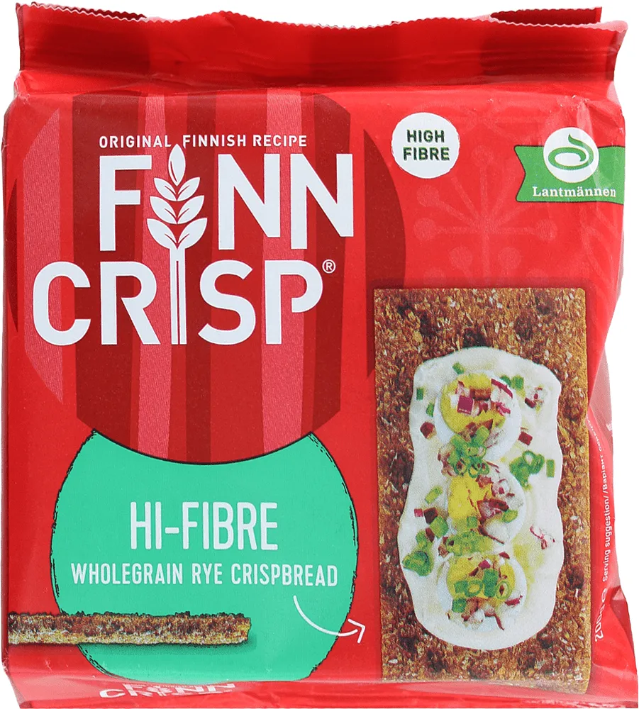Rye crispbread "Finn Crisp Hi-Fibre" 200g
