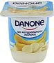 Yoghurt product with banana flavor "Danone" 100g, fat content: 1.2%