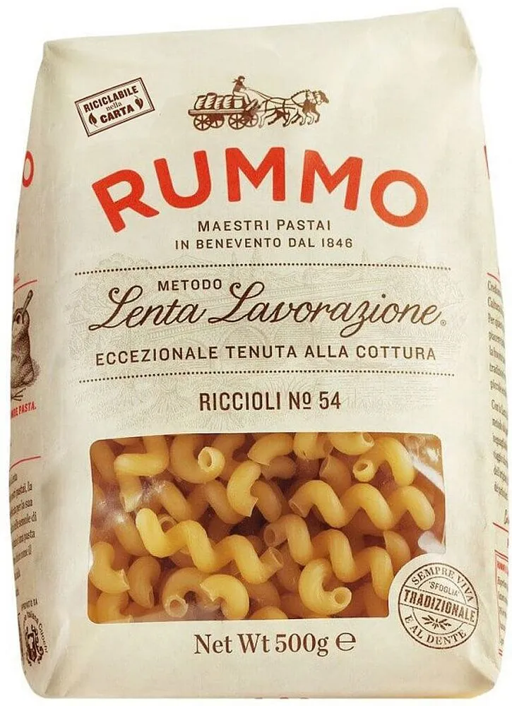 Pasta "Rummo Riccioli №54" 500g
