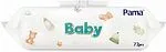 Baby wet wipes "Pama Sensitive" 72 pcs
