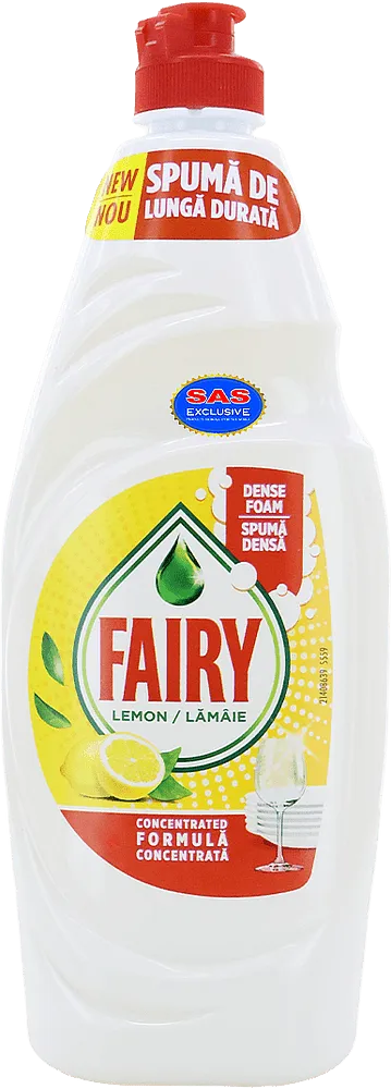 Dishwashing liquid "Fairy Lemon" 750ml
