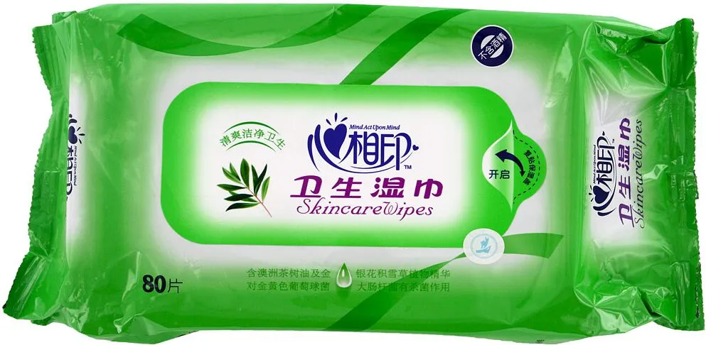 Wet wipes "Hengan" 80pcs.